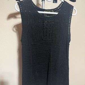 Mirasol Black Knit‎ Tank Top